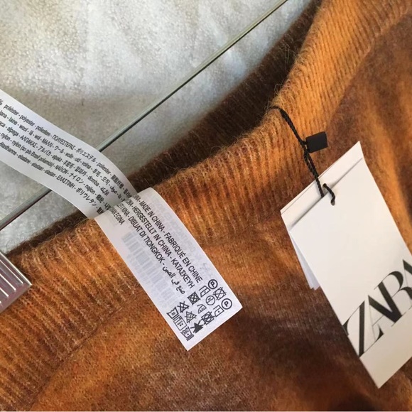 NWT ZARA STRIPED KNIT PANTS - Picture 7 of 9